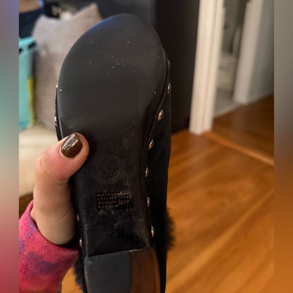 Black Suede Boots with Studded detail - Picture 4 of 4